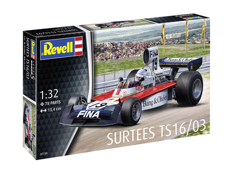Revell Surtees TS16/03 F1 bolidas 1:32 plastikinis surinkimo rinkinys