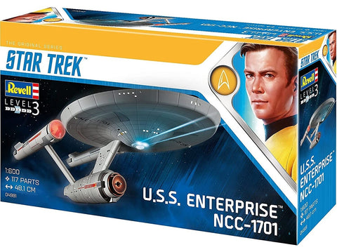 Revell Star Trek U.S.S. Enterprise NCC-1701 1/600 surinkimo rinkinys