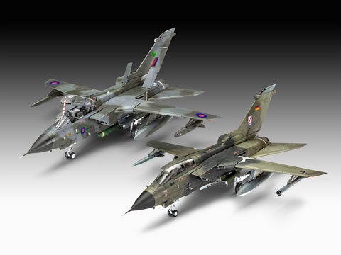 Revell Panavia Tornado 50-mečio Twin Pack, plastikinis modelis 1:72