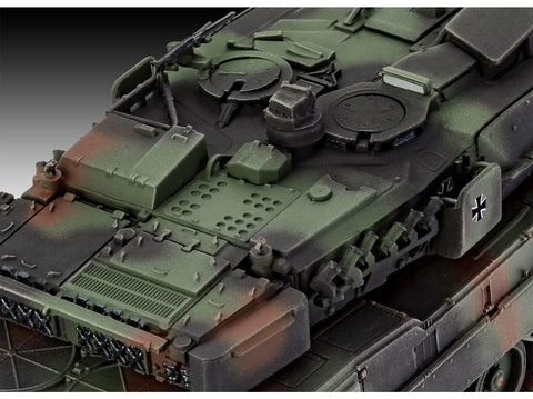 Revell Leopard 2 A7V tanko dovanų rinkinys 1/72 su dažais ir klijais
