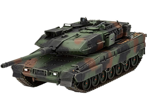 Revell Leopard 2 A7V tanko dovanų rinkinys 1/72 su dažais ir klijais
