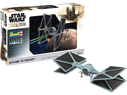 Revell Star Wars Mandalorian Outland TIE Fighter 1:65 surinkimo rinkinys