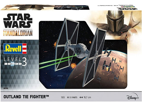 Revell Star Wars Mandalorian Outland TIE Fighter 1:65 surinkimo rinkinys