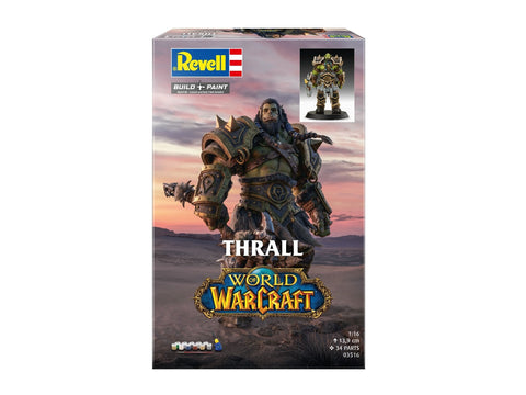 Revell Orc Thrall World of Warcraft dovanų rinkinys 1/16 su dažais