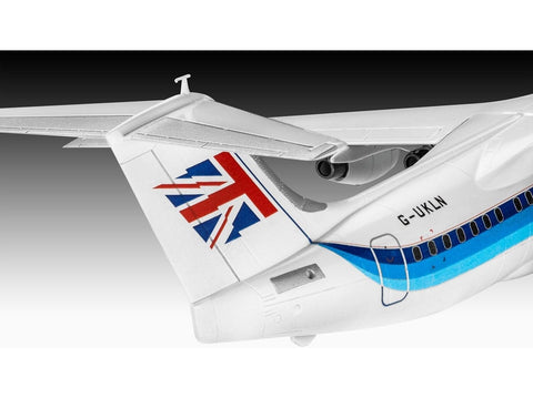 Revell BAe 146-200 RJ85 AirUK 1:144 plastikinis surenkamas lėktuvo modelis