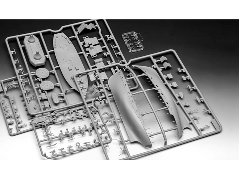 Revell KFK Kriegsfischkutter dovanų rinkinys 1/144 – plastikinis laivo modelis