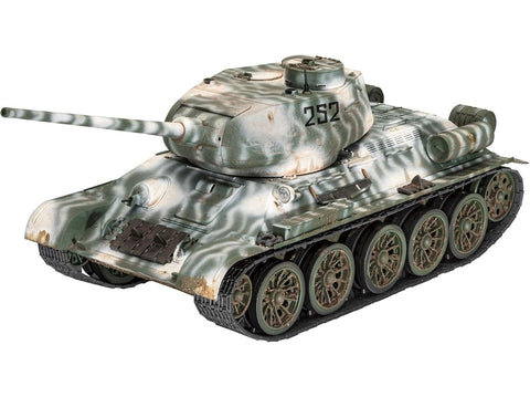 Revell T-34-85 tanko modelis 1/35 Dovanų rinkinys su dažais ir klijais