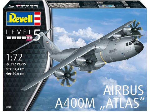 Revell Airbus A400M Atlas 1/72 plastikinis lėktuvo modelis