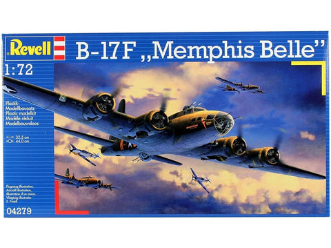 Revell B-17F Memphis Belle 1/72 plastikinis surenkamas lėktuvo modelis