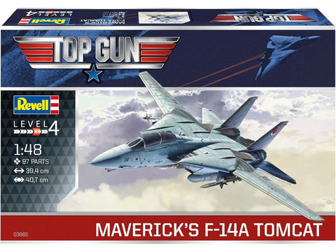 Revell Top Gun F-14A Tomcat lėktuvo modelis 1/48