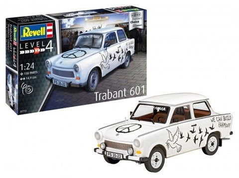 Revell Trabant 601S 1:24 plastikinis automobilio modelio rinkinys (07713)