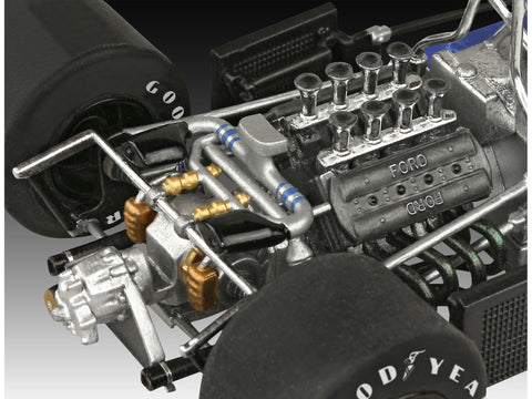 Revell Tyrrell P34/2 6 ratų F1, 1:32 surenkamas plastikinis modelis