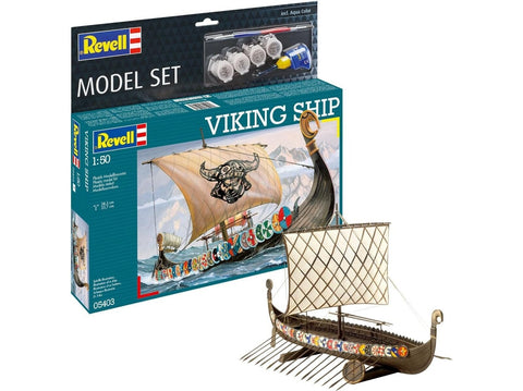 Revell vikingų laivo surinkimo dovanų rinkinys 1/50