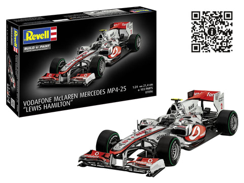 Revell McLaren Mercedes F1 MP4-25 Lewis Hamilton 1:24 surinkimo rinkinys