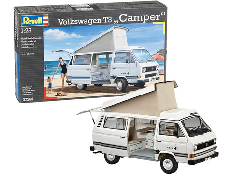Revell Volkswagen T3 Camper 1:25 plastikinis surinkimo rinkinys