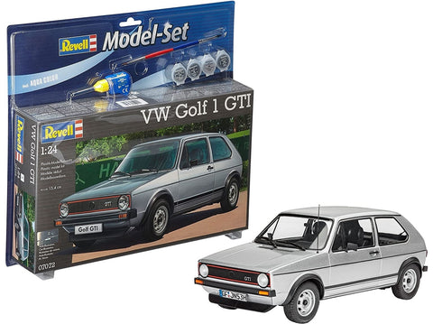Revell VW Golf 1 GTI 1/24 surenkamas modelis – dovanų komplektas