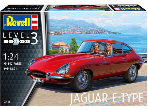Revell Jaguar E-Type Coupé 1:24 plastikinis surinkimo rinkinys