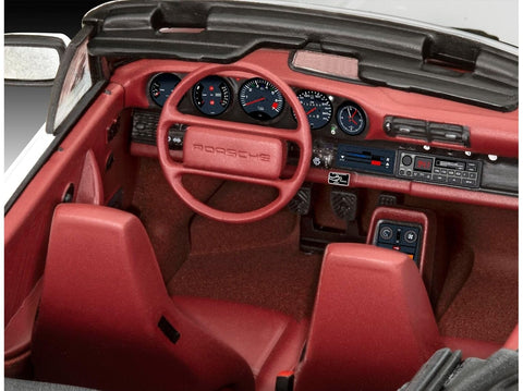 Revell Porsche 911 Carrera Cabrio 1/24 dovanų rinkinys, G modelio 50-metis