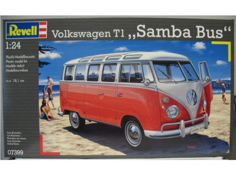 Revell 07399 Volkswagen T1 Samba Bus 1:24 plastikinis surenkamas modelis