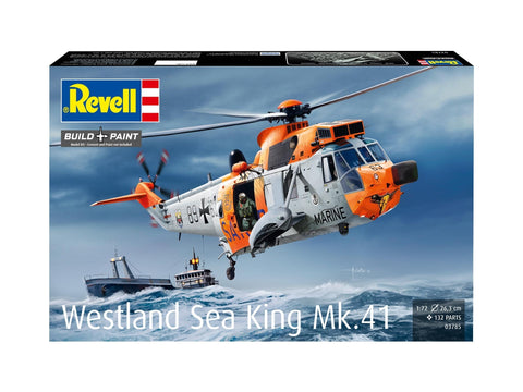 Revell Westland Sea King Mk.41 1/72 sraigtasparnio plastikinis modelio rinkinys