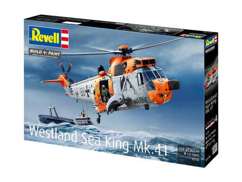 Revell Westland Sea King Mk.41 1/72 sraigtasparnio plastikinis modelio rinkinys