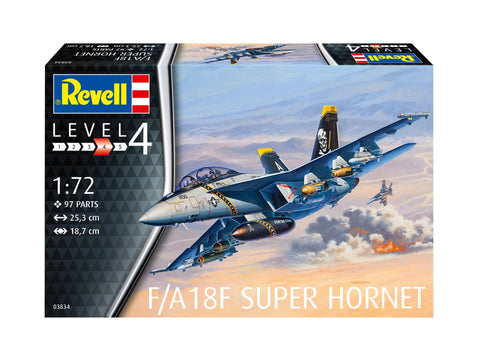 Revell F/A-18F Super Hornet 1/72 plastikinis surinkimo rinkinys
