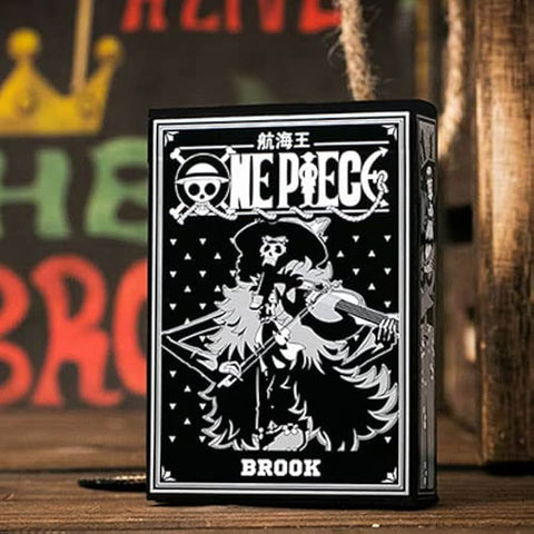 One Piece žaidimo kortos – Brook kolekcinė pokerio kaladė anime gerbėjams