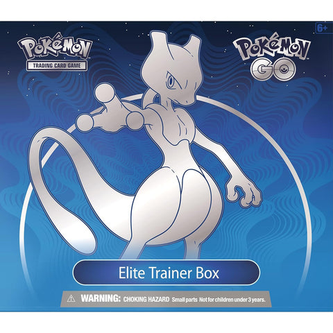 Pokemon GO Elite Trainer Box Mewtwo V rinkinys kortų gerbėjams