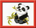 RIOLIS: RIOLIS - Happy Bee - Siuvinėjimo rinkinys „Panda“ HB061 (18x15 cm) - HOBI.LT 🇱🇹