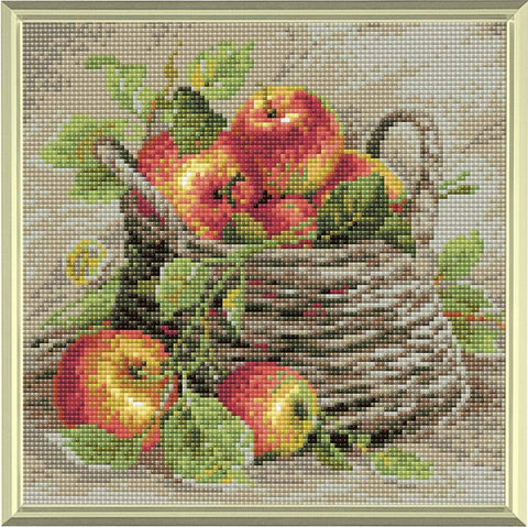 RIOLIS: Ripe Apples Deimantinės Mozaikos rinkinys iš RIOLIS Nr.: AM0015 - HOBI.LT 🇱🇹