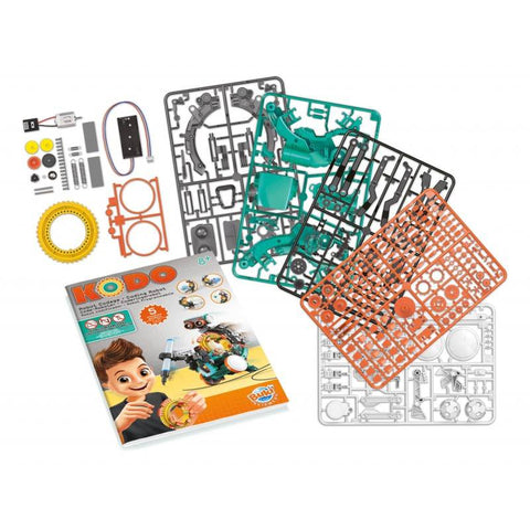 5in1 STEM kodavimo roboto konstruktorius vaikams – kuria, piešia, žaidžia
