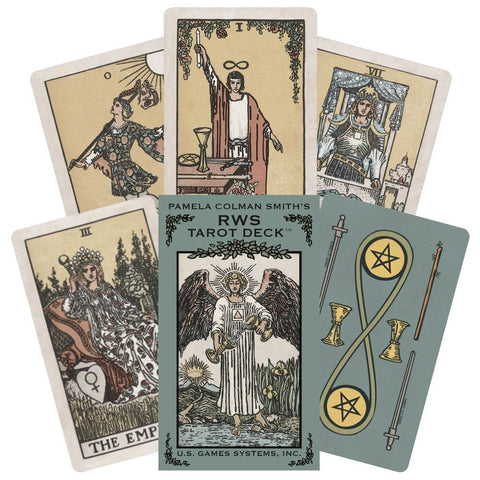 US Games Systems: RWS Tarot kortos švelnių spalvų - HOBI.LT 🇱🇹
