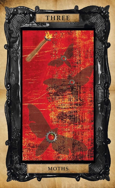 Gothic Steampunk taro kortos su knyga – 78 kortų rinkinys