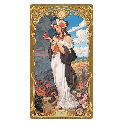 Mythology Tarot taro kortos su senovės Graikijos mitais, 78 kortos