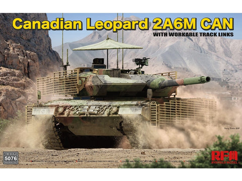 Leopard 2A6M CAN Kanados tankas 1/35 Rye Field RFM-5076