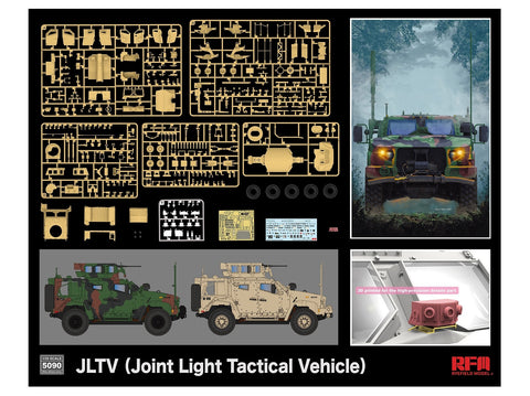 JLTV taktinio visureigio surenkamas modelis 1/35 Rye Field