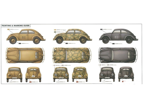 Rye Field Model Vokiškas štabo automobilis Type 82E 1/35 RFM-5023