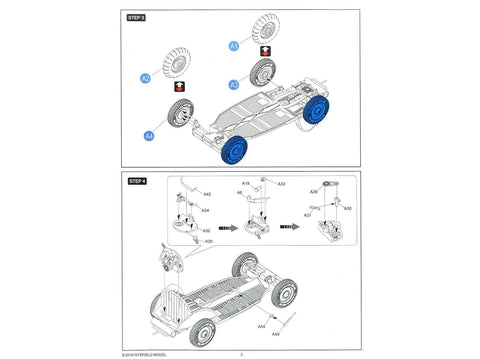 Rye Field Model Vokiškas štabo automobilis Type 82E 1/35 RFM-5023