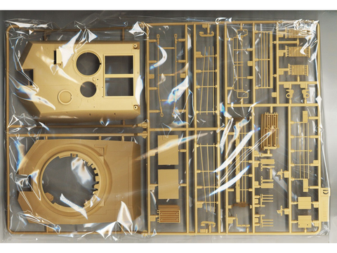 Rye Field Model M1A1 Abrams Ukrainos atnaujinta versija 1/35, darbiniai vikšrai