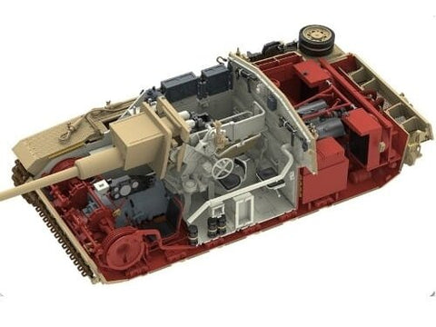 Rye Field StuG III Ausf. G ankstyvas su pilnu interjeru 1/35