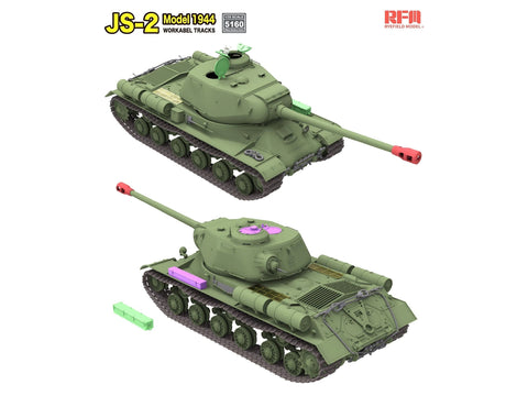 JS-2 1944 m. sunkiojo tanko plastikinis surenkamas modelis 1/35