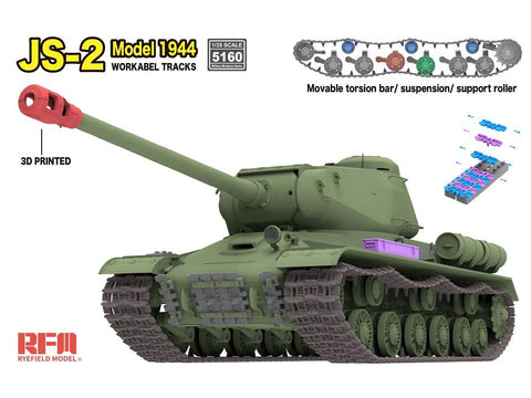 JS-2 1944 m. sunkiojo tanko plastikinis surenkamas modelis 1/35