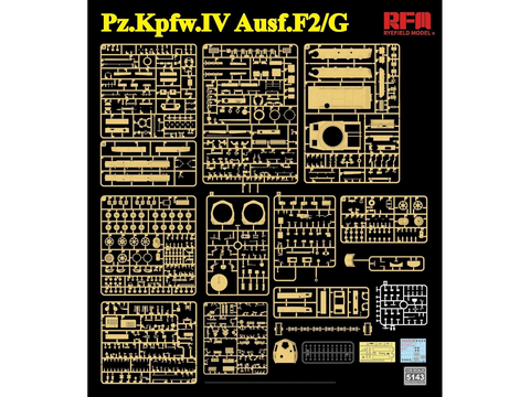 Panzerkampfwagen IV Ausf. F2/G 1/35 plastikinis rinkinys (Rye Field RFM-5143)