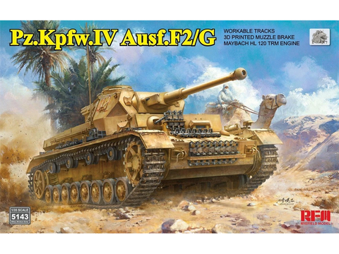 Panzerkampfwagen IV Ausf. F2/G 1/35 plastikinis rinkinys (Rye Field RFM-5143)