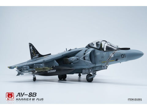 UMa AV-8B Harrier II Plus 1/48 plastikinis surenkamas lėktuvo modelis D1001