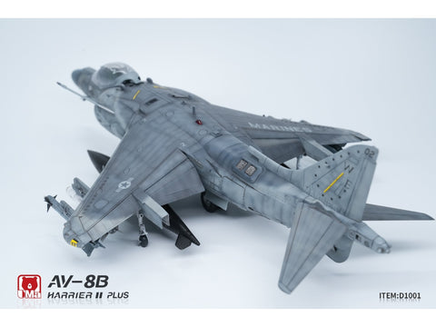 UMa AV-8B Harrier II Plus 1/48 plastikinis surenkamas lėktuvo modelis D1001