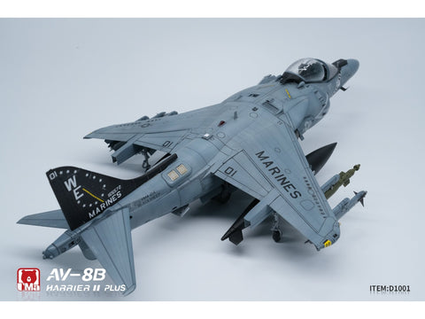 UMa AV-8B Harrier II Plus 1/48 plastikinis surenkamas lėktuvo modelis D1001