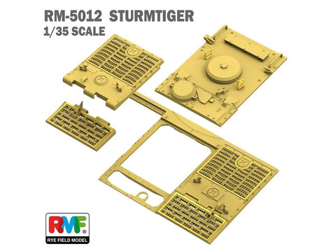 Sturmmorser Tiger RM61 1/35 plastikinis modelis su interjeru