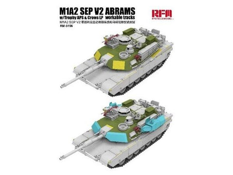 1/35 M1A2 SEP V2 Abrams su Trophy APS – plastikinis surenkamas modelis