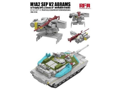 1/35 M1A2 SEP V2 Abrams su Trophy APS – plastikinis surenkamas modelis